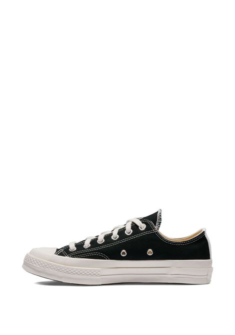 chuck 70 single heart low sneakers black COMME DES GARÇONS PLAY X CONVERSE | AZ-K128-0011
